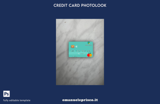 stile verificato modello frontale photolook olandese ABN AMRO Bank mastercard